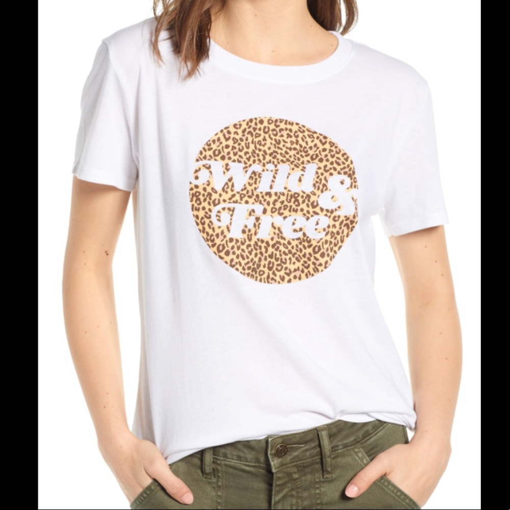 SUBURBAN RIOT “Wild & Free” Graphic Tee NWT